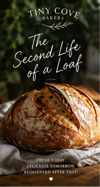 The Second Life of a Loaf recipe card cover